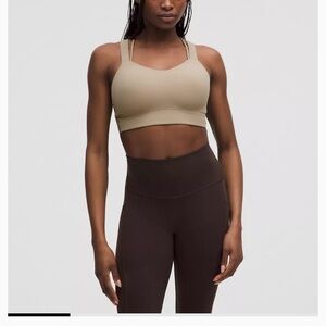 lululemon athletica White Sports Bra Size 4 DD